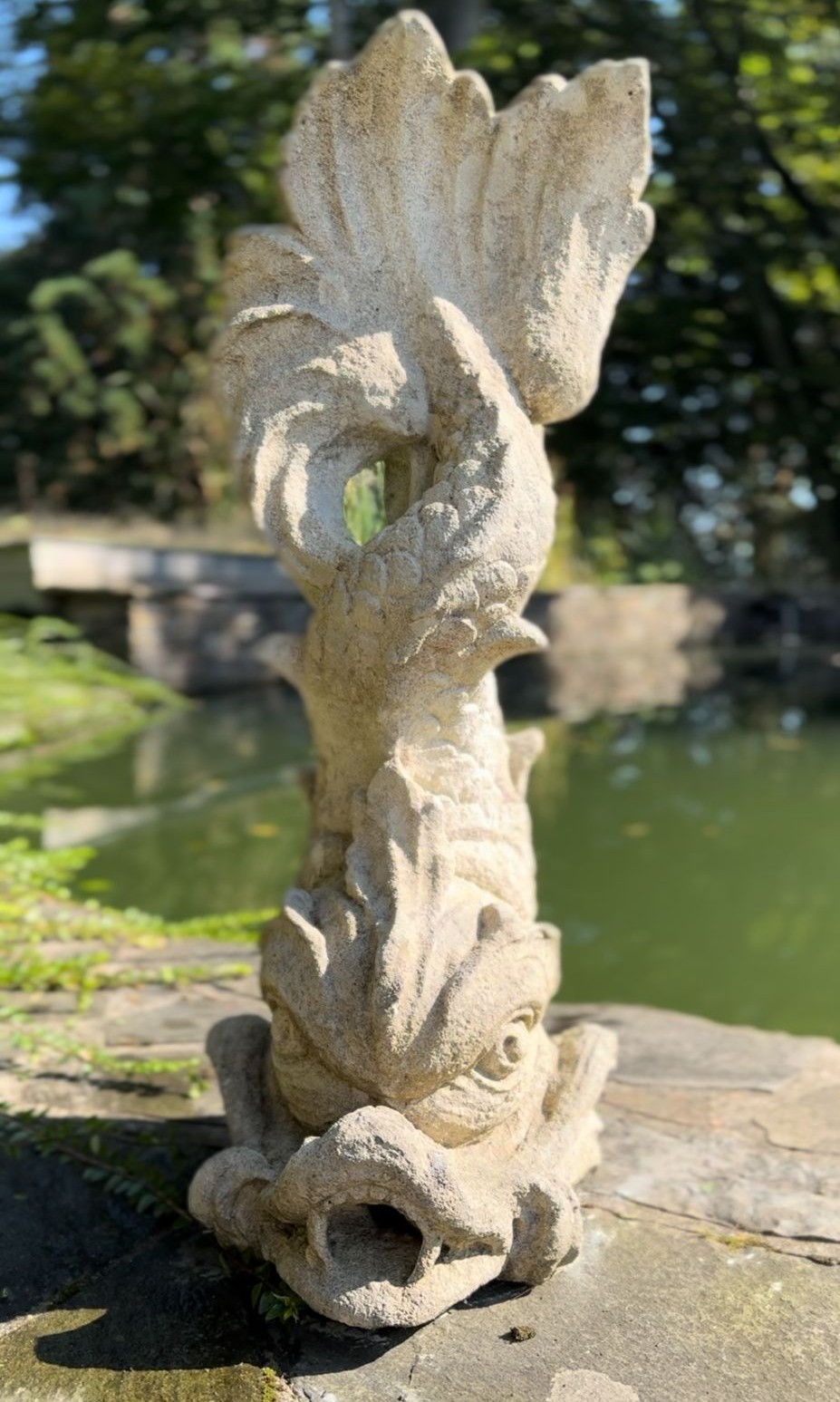 nettoyage statue en pierre